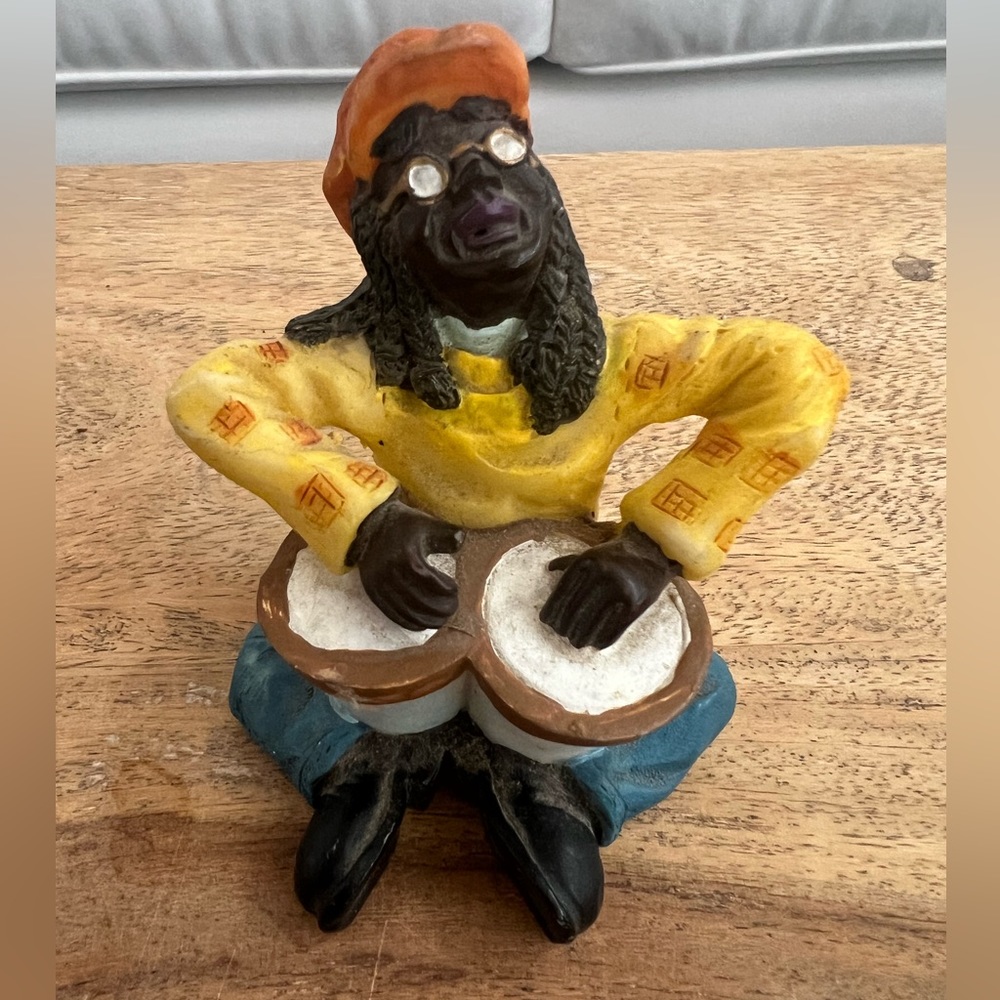 Reggae Band Resin drum player